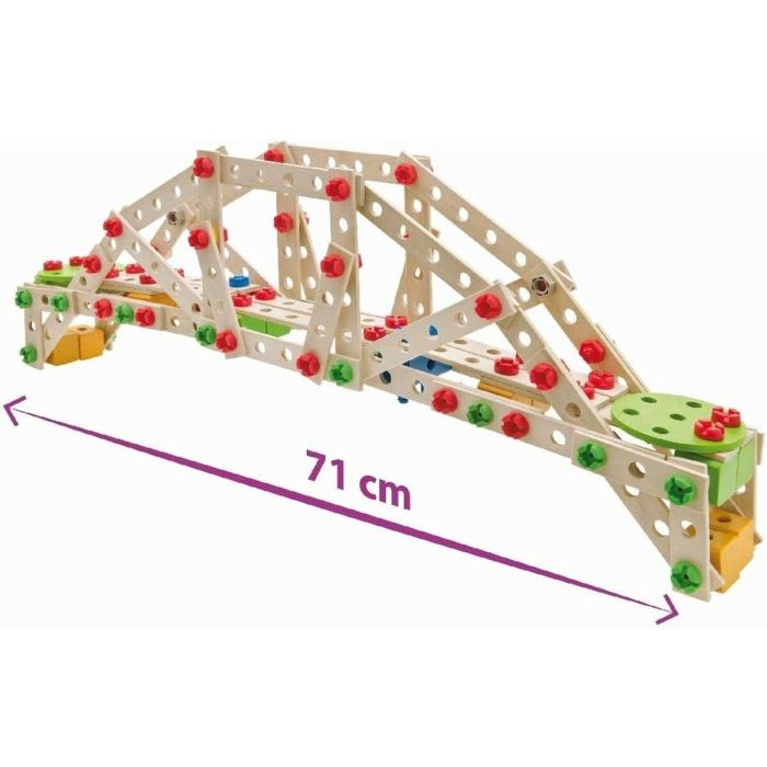 Eichhorn Juego de Construcción 8 en 1: Conjunto de 300 piezas para crear Turbina Eólica, Grúa, Aviones y más vehículos 1 Eichhorn Juego de Construcción 8 en 1: Conjunto de 300 piezas para crear Turbina Eólica, Grúa, Aviones y más vehículos 1