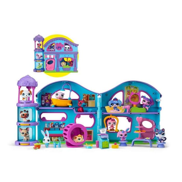 Casa deluxe littlest pet shop playset. incluye varios niveles para las entrañables figuras. 29,21x59,69x11,43 cm Casa deluxe littlest pet shop playset. incluye varios niveles para las entrañables figuras. 29,21x59,69x11,43 cm