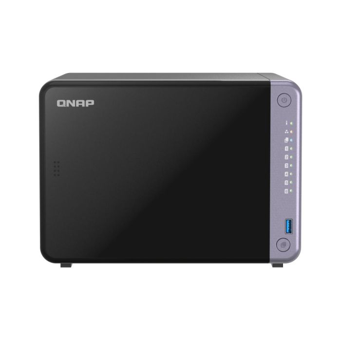 Almacenamiento en Red NAS Qnap TS-632X-4G Negro 1 Almacenamiento en Red NAS Qnap TS-632X-4G Negro 1