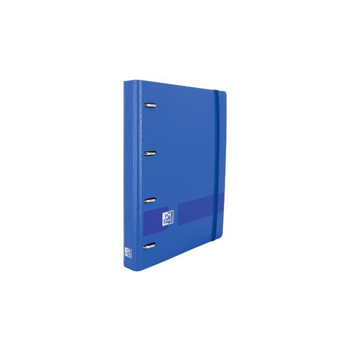 Oxford Carpeta Anillas 4 X 35 mm Live&Go Europeanbinder 360º C-Recambio 100H A4+ 5x5 Tapa Polyfoam Azul Marino Oxford Carpeta Anillas 4 X 35 mm Live&Go Europeanbinder 360º C-Recambio 100H A4+ 5x5 Tapa Polyfoam Azul Marino