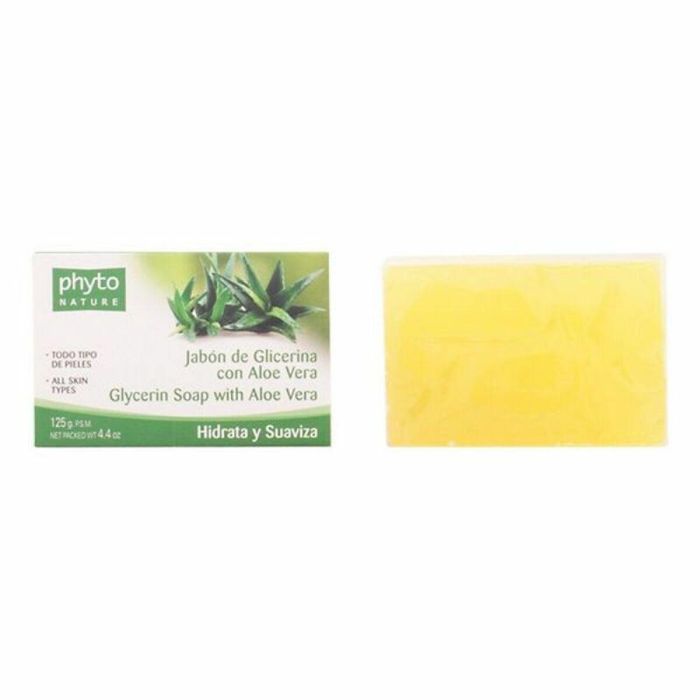 Luxana PHYTO NATURE Jabón Limpiador Facial con Aloe Vera y Glicerina para Piel Seca, Sensible e Irritada 120g Luxana PHYTO NATURE Jabón Limpiador Facial con Aloe Vera y Glicerina para Piel Seca, Sensible e Irritada 120g