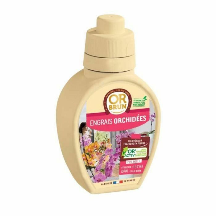 Or Brun Fertilizante para Orquídeas MARRÓN ORO 250 ml