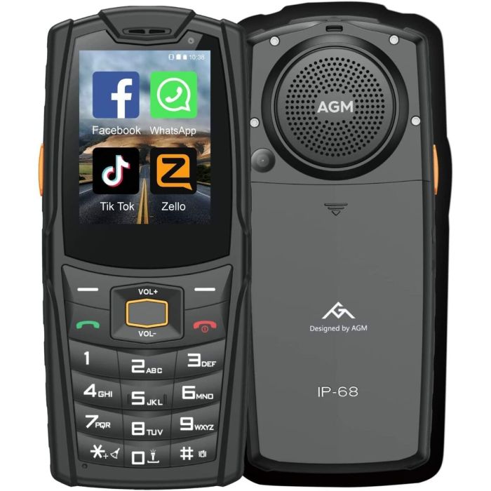 Teléfono Móvil para Mayores M7 2,4" 16 GB RAM 2 GB RAM