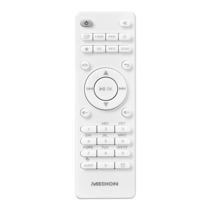 Medion Radio por Internet MED1717434079310 DAB Bluetooth 2 x 10 W RMS Blanco 1