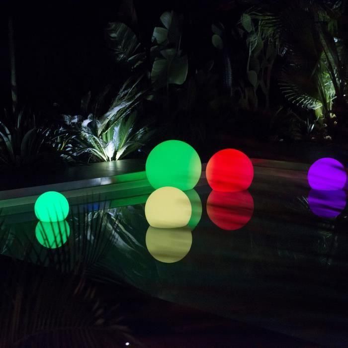 LUMISKY Esfera Led control remoto inalámbrico 30 cm - Multicolor 2