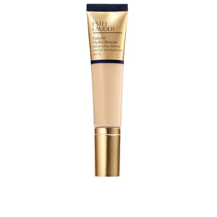 Estée Lauder FUTURIST HYDRA RESCUE moisturizing makeup SPF45 #1W2-sand Base de maquillaje ligero transpirable cobertura media a total luminoso impecable Estée Lauder FUTURIST HYDRA RESCUE moisturizing makeup SPF45 #1W2-sand Base de maquillaje ligero transpirable cobertura media a total luminoso impecable