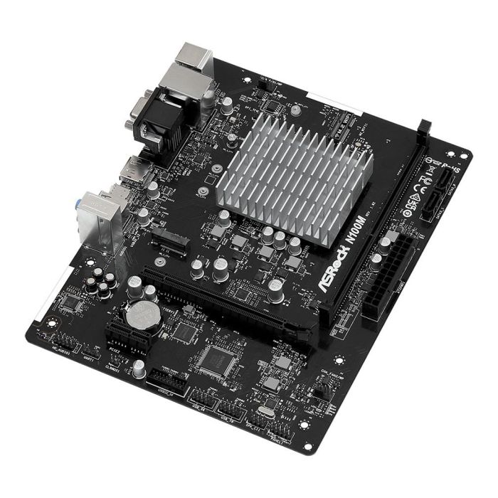 ASROCK Placa Base N100M Intel Processor N DDR4-SDRAM 1