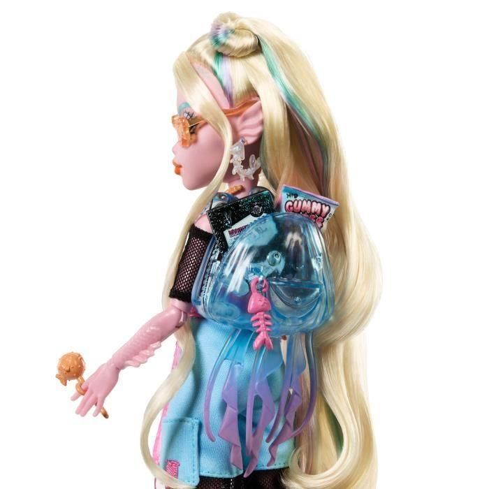 Monster High-Muñeca Azul Lagoona-Muñeca con Animal y Accesorios HXH75 2 Monster High-Muñeca Azul Lagoona-Muñeca con Animal y Accesorios HXH75 2
