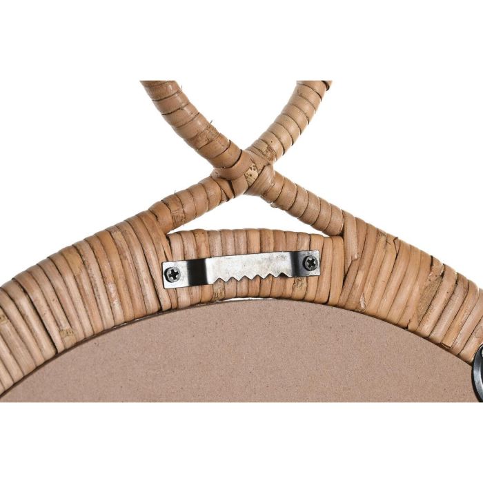 Espejo de pared DKD Home Decor Marrón Natural Urbano 68 x 2 x 68 cm 2 Espejo de pared DKD Home Decor Marrón Natural Urbano 68 x 2 x 68 cm 2