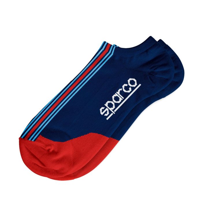 Calcetines Sparco Martini-R Iconic Azul-Rojo Talla 41-46 SBMZ0001D0N31A58 3