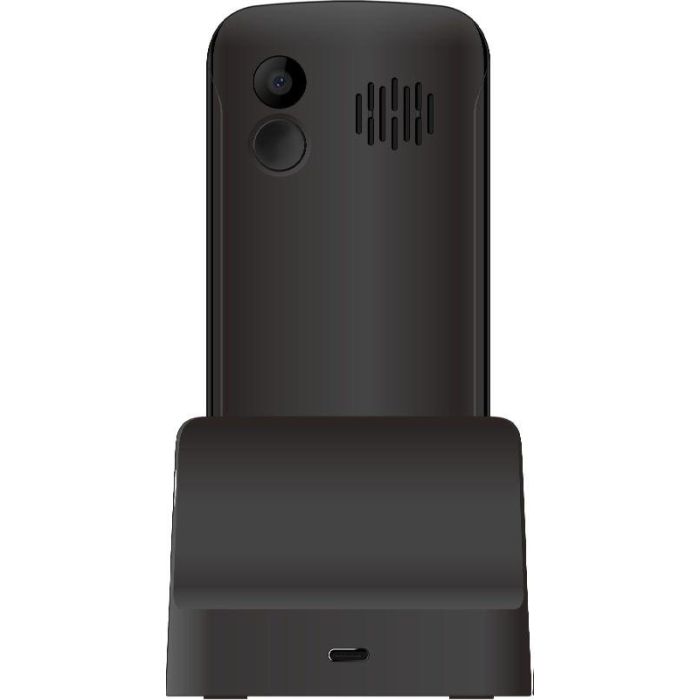 MAXCOM Teléfono Móvil 4G Senior con Base de Carga