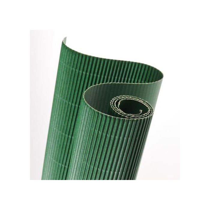 Carton Ondulado Canson 300G Rollo 0,5X0,7 M Verde Selva Paquete De 10