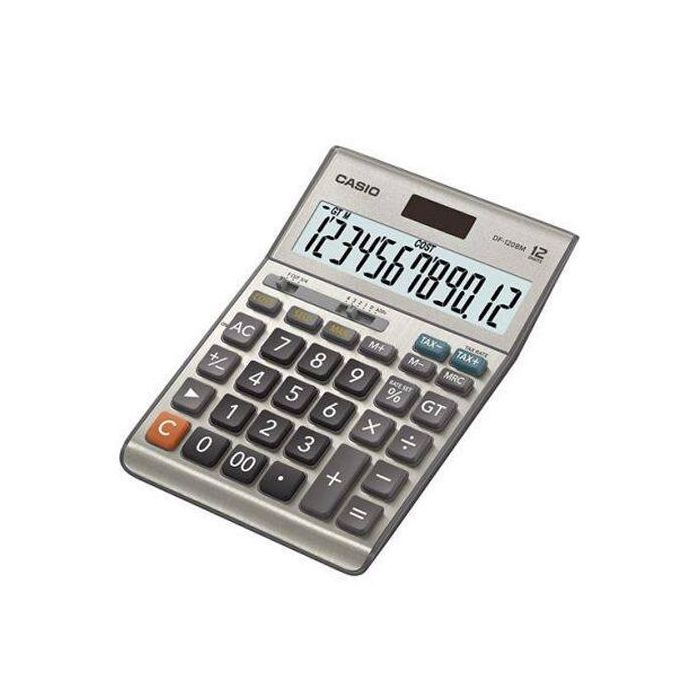 Casio Calculadora De Oficina Sobremesa Blanco 12 Dígitos Df-120Bm Casio Calculadora De Oficina Sobremesa Blanco 12 Dígitos Df-120Bm