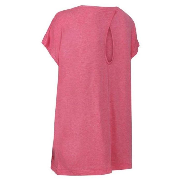 Camiseta de Manga Corta Mujer Regatta Bannerdale Fruit Montaña Rosa XS 1