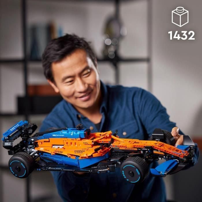 LEGO 42141 Technic The McLaren Formula 1 2022 Race Car, modelo a escala F1, kit de construcción, kit de modelo para adultos 1 LEGO 42141 Technic The McLaren Formula 1 2022 Race Car, modelo a escala F1, kit de construcción, kit de modelo para adultos 1
