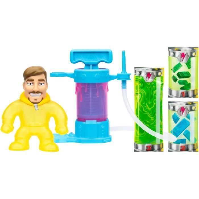 Kit de creación - MRBEAST LAB - Héroes de Goo Jit Zu - Bomba incluida - Figura personalizable - Accesorios incluidos 5 Kit de creación - MRBEAST LAB - Héroes de Goo Jit Zu - Bomba incluida - Figura personalizable - Accesorios incluidos 5