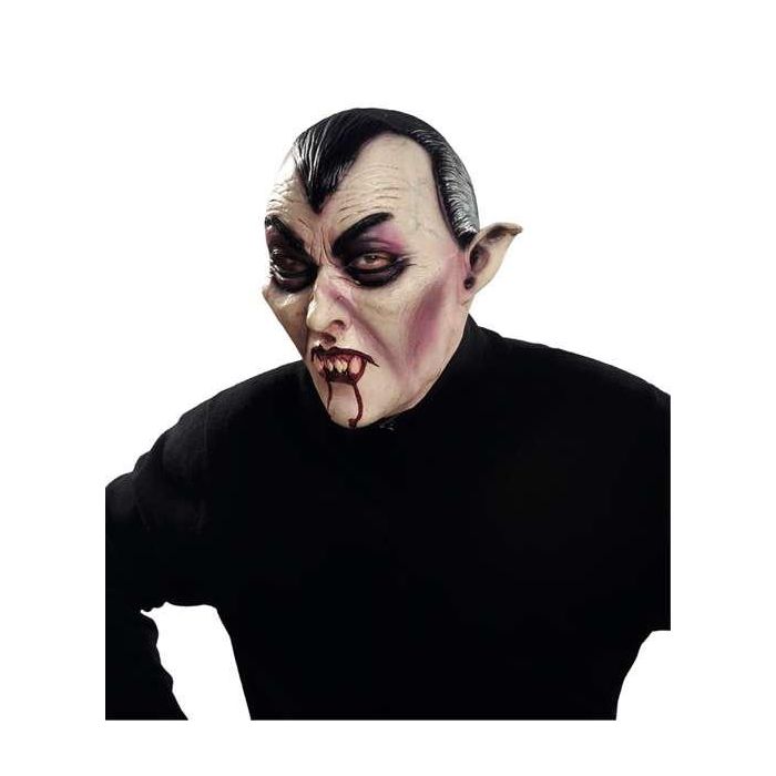 My Other Me Máscara de Látex Completa de Vampiro, Talla Única para Adultos