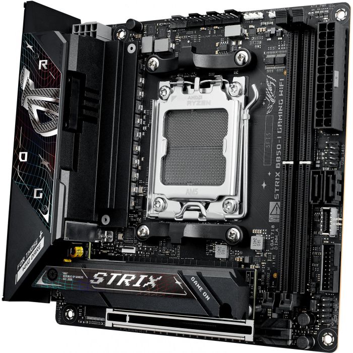 ASUS ROG STRIX B850-I Gaming WiFi Placa Base, AMD B850, Socket AM5, DDR5, WiFi 7, Bluetooth 5.4 3