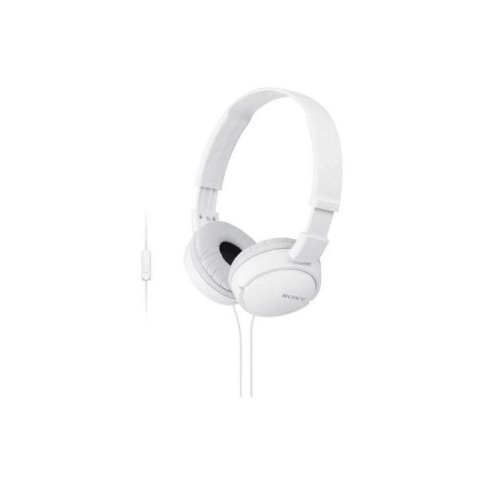 Auriculares Sony MDRZX110APW/ con Micrófono/ Jack 3.5/ Blancos