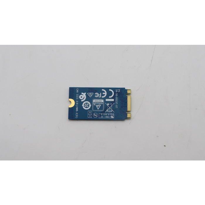 Lenovo M.2 PCIe NVMe SSD, 256GB capacity, M.2-2242 form factor, Gen3x2 speed, RoHS compliant for laptops and compact devices. 1