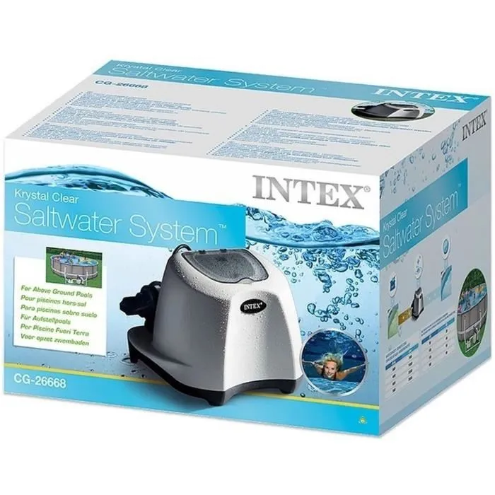 Intex Ecoesterilizador de Sal hasta 26,5 m3 + OEC 5