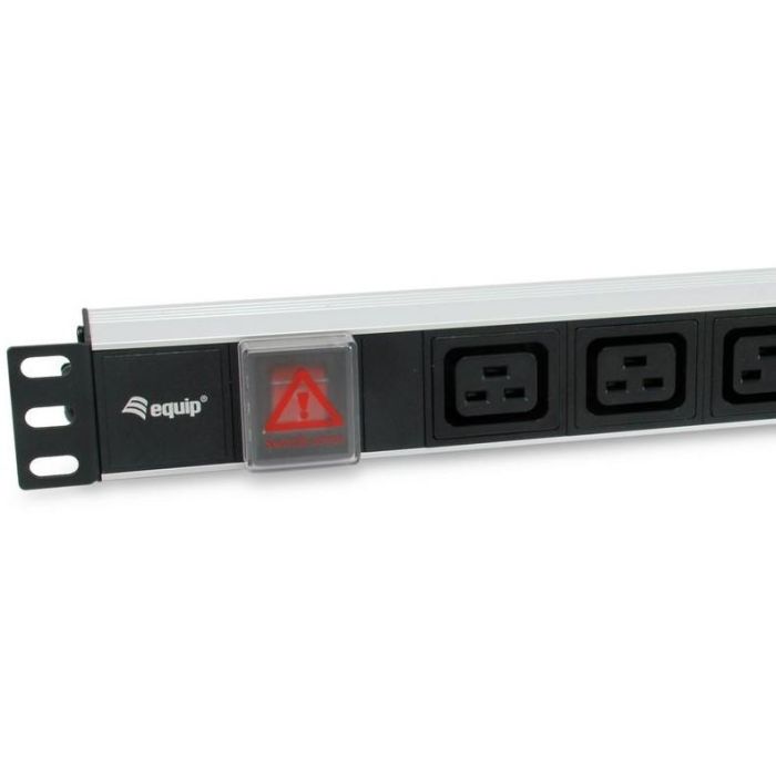 Equip Regleta de Alimentación 1U Horizontal 6x IEC C19 con Interruptor On/Off para Rack 19 pulgadas 2