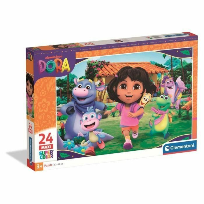 Clementoni 8005125248261 Puzzle 24 Piezas Maxi Dora