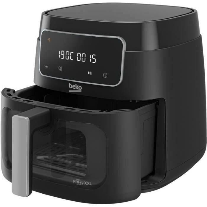 Freidora de aire caliente multifunción - BEKO - FRL3374B - 1900 W - 7,6 L para 2 kg de patatas fritas - Pantalla táctil LCD - Negra 3 Freidora de aire caliente multifunción - BEKO - FRL3374B - 1900 W - 7,6 L para 2 kg de patatas fritas - Pantalla táctil LCD - Negra 3