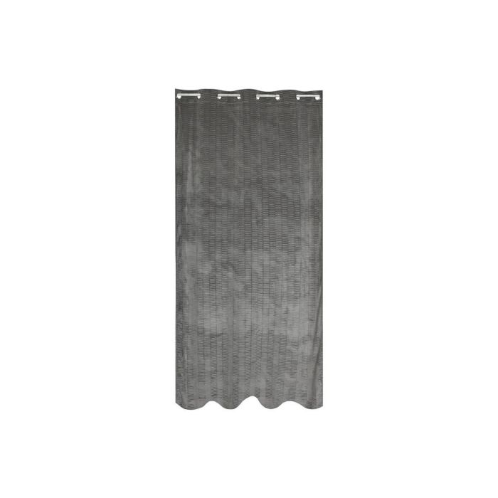 Cortina Urban DKD Home Decor Gris Claro 260 x 140 cm