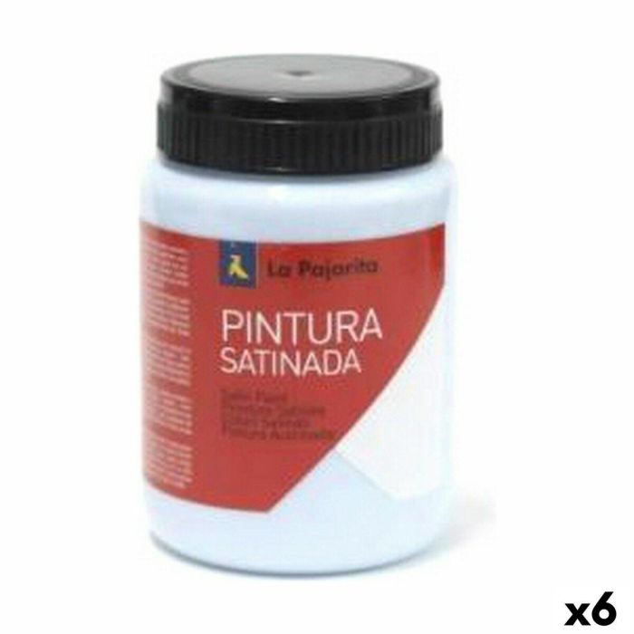 Témpera La Pajarita L-14 6 Piezas Azul Pastel Escolar Satinado 0 Témpera La Pajarita L-14 6 Piezas Azul Pastel Escolar Satinado 0