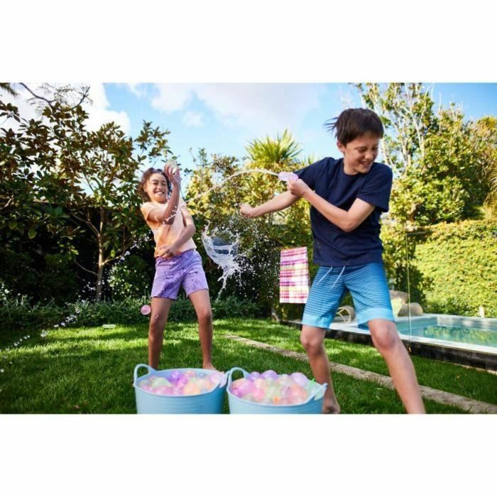 Zuru Bunch O Balloons ZUR4894680025110 - Pack 265 Globos de Agua Fiesta Tropical con Cierre Automático, Listos en 60 segundos 2 Zuru Bunch O Balloons ZUR4894680025110 - Pack 265 Globos de Agua Fiesta Tropical con Cierre Automático, Listos en 60 segundos 2