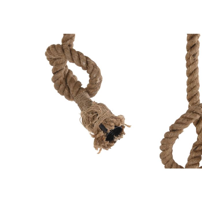 Lámpara de Techo DKD Home Decor Marrón Cuerda Acacia 50 W 140 x 12 x 12 cm 118 x 15 x 86 cm 2 Lámpara de Techo DKD Home Decor Marrón Cuerda Acacia 50 W 140 x 12 x 12 cm 118 x 15 x 86 cm 2