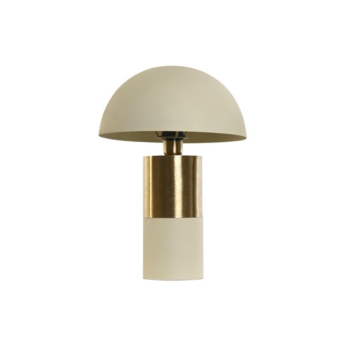 Lámpara de mesa DKD Home Decor Dorado Metal Crema Hierro 220 V 31 x 31 x 45 cm 50 W 3