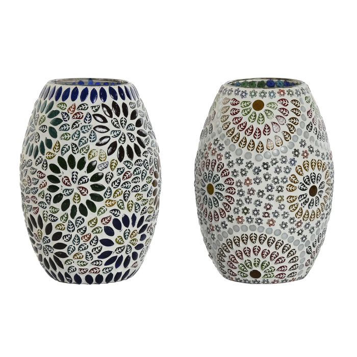 Lampara Sobremesa Indio DKD Home Decor Multicolor 14 x 19 x 14 cm (4 Unidades) 1