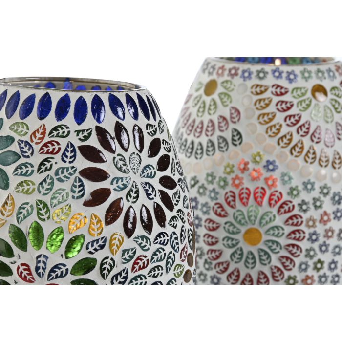 Lampara Sobremesa Indio DKD Home Decor Multicolor 14 x 19 x 14 cm (4 Unidades) 2