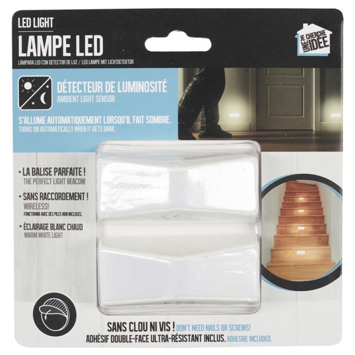 Juego De 2 Lámpara Led Sensor Luz Home Deco Factory 1