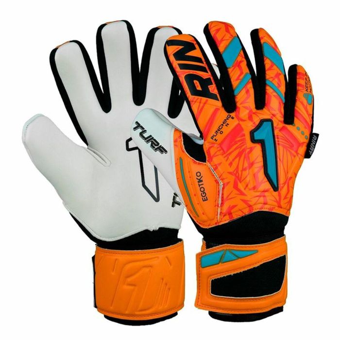 Guantes de Portero Rinat Egotiko Vengador Turf Naranja 0 Guantes de Portero Rinat Egotiko Vengador Turf Naranja 0