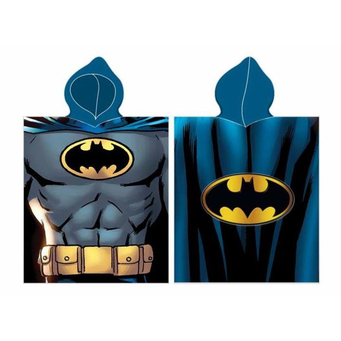 Safta Poncho de microfibra Batman Hero 50x100 cm para 3 años 1 Safta Poncho de microfibra Batman Hero 50x100 cm para 3 años 1