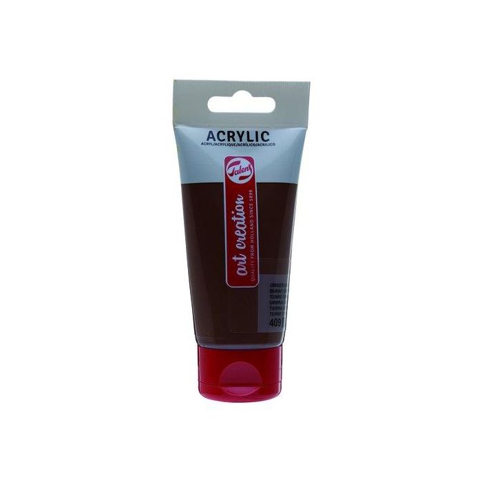 Pintura Acrilica Talens Art Creation 75 Ml (Tubo) Sombra Tostada 3 unidades