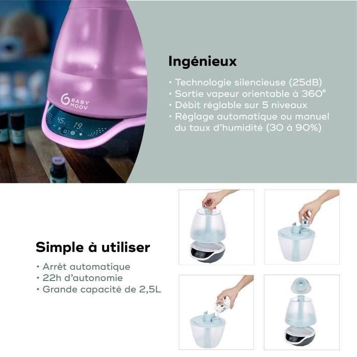 BABYMOOV Hygro Humidifier (+) - Bebé mixto 3