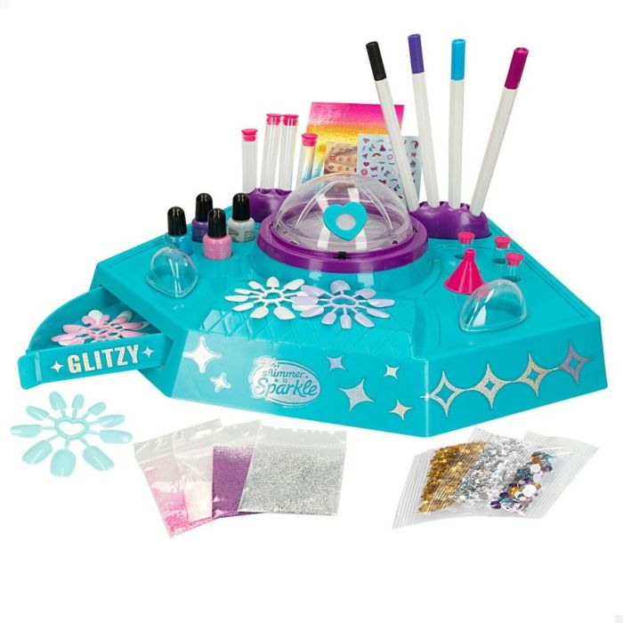 Set de Manicura Cra-Z-Art Shimmer 'n Sparkle 36 x 11 x 27 cm 4 Unidades Infantil 6