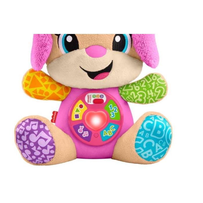 Peluche perrita fisher-price ríe y aprende con luces y sonidos. 30,48x25,40x13,34 cm 3 Peluche perrita fisher-price ríe y aprende con luces y sonidos. 30,48x25,40x13,34 cm 3