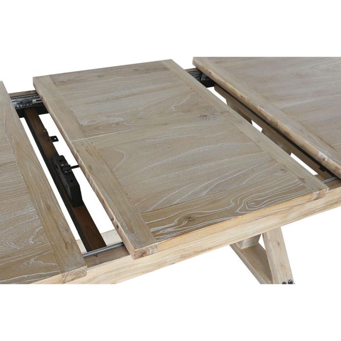 Mesa de Comedor Home ESPRIT Natural Madera Reciclada Madera de olmo 180 x 90 x 76 cm 4