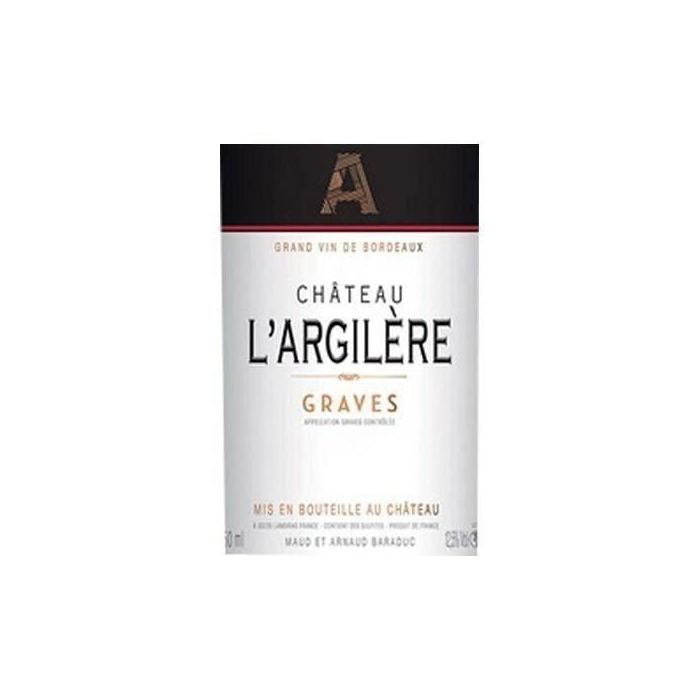 Château L'Argilere 2019 Graves - Vino tinto Burdeos 1