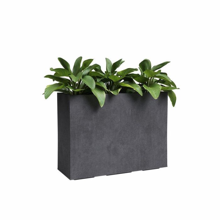 Artevasi 5600442853056 Jardinera Plástico Antracita 80 cm 50 L Sydney