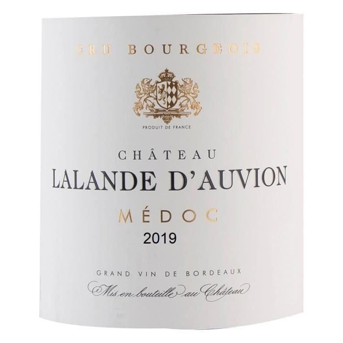 Château Lalande d'Auvion 2019 Médoc - Vino tinto Burdeos 1