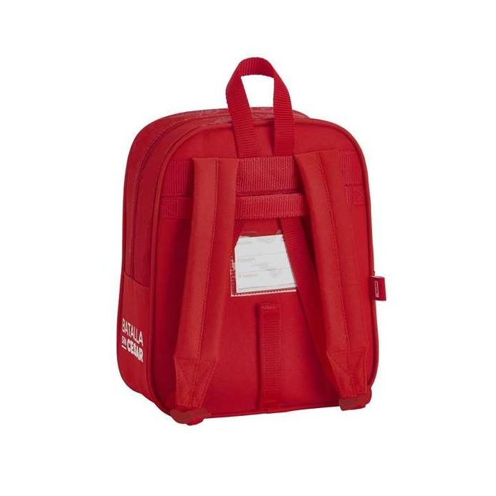 Cartera Escolar Safta Sporting De Gijon Mochila Guarderia Adaptable A Carro 220x270x100 mm 1 Cartera Escolar Safta Sporting De Gijon Mochila Guarderia Adaptable A Carro 220x270x100 mm 1