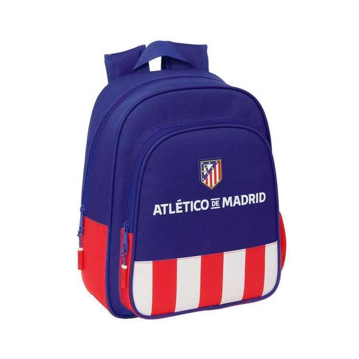 Safta Mochila Infantil Adaptable a Carro Atlético de Madrid 330x270x100 mm Safta Mochila Infantil Adaptable a Carro Atlético de Madrid 330x270x100 mm