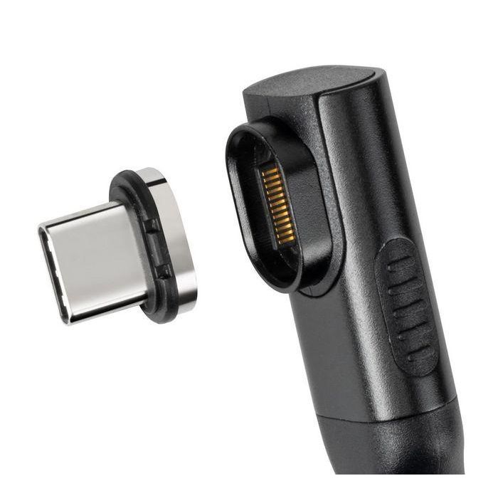 MicroConnect Premium USB4 magnetic plug, 40Gbps, 240W, 8K, 2pcs 2 MicroConnect Premium USB4 magnetic plug, 40Gbps, 240W, 8K, 2pcs 2