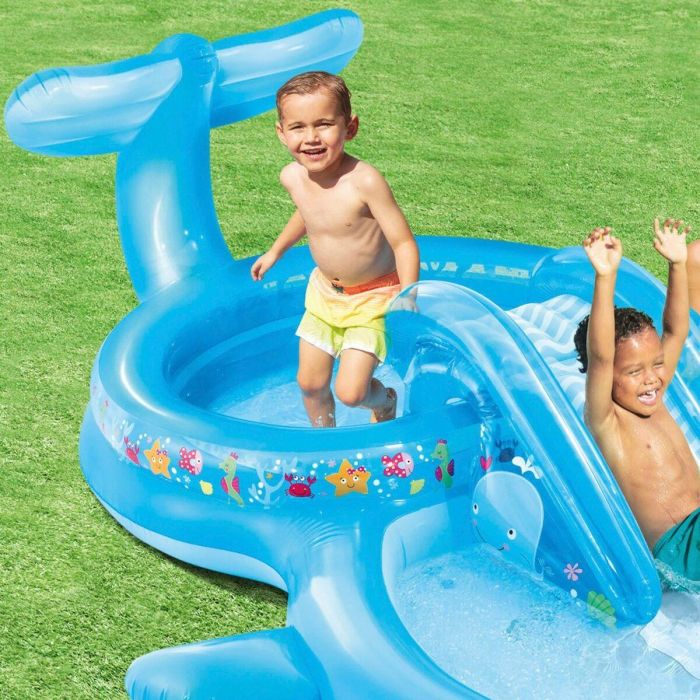 Piscina Hinchable para Niños Intex Parque de juegos Ballena 235 L 23,4 x 9,9 x 37,3 cm 2